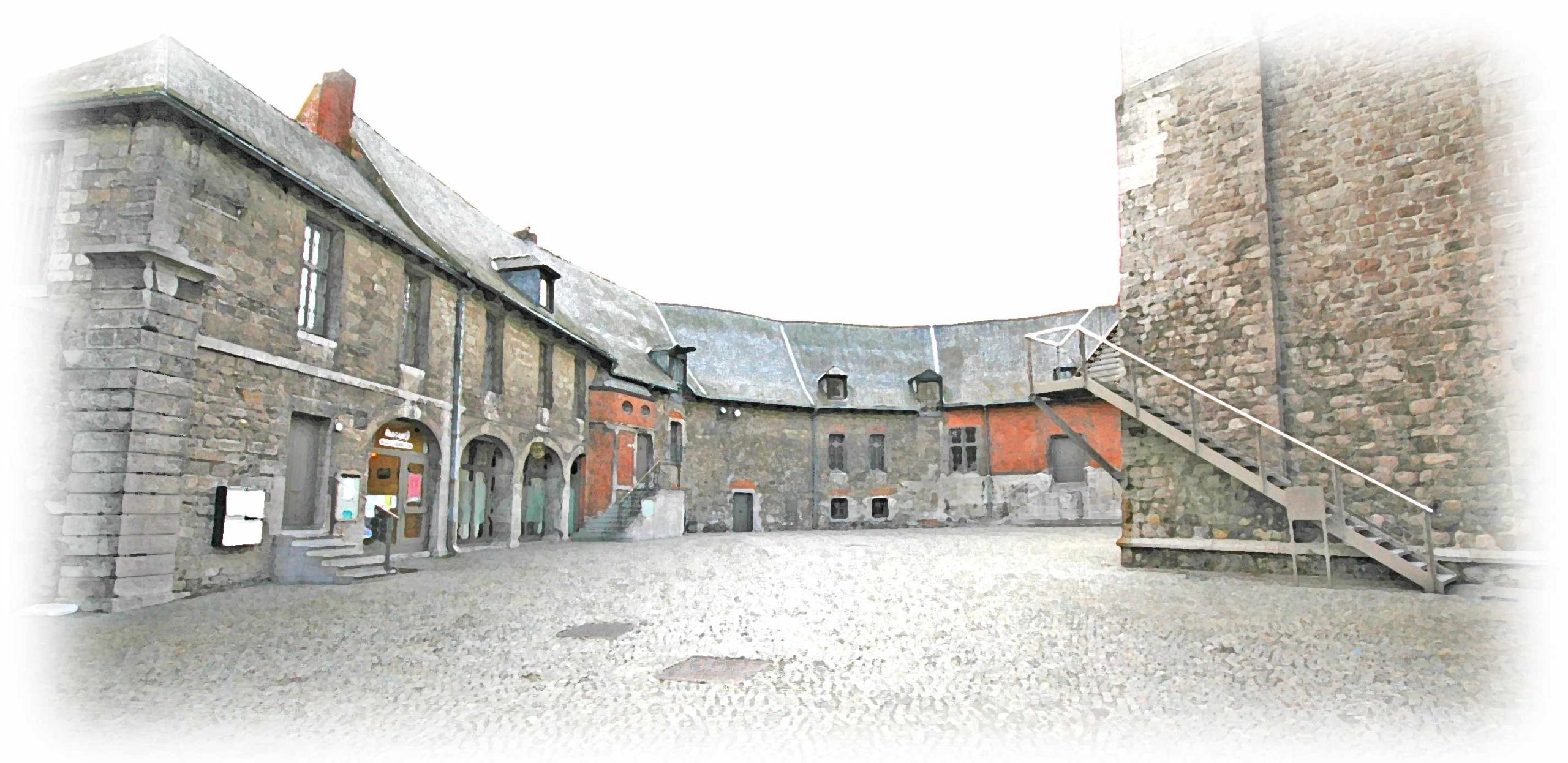 Le site du Château Burbant, avec sa Tour