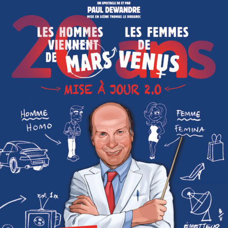 Les Hommes viennent de Mars et les femmes de Vénus – Mise à jour 2.0
